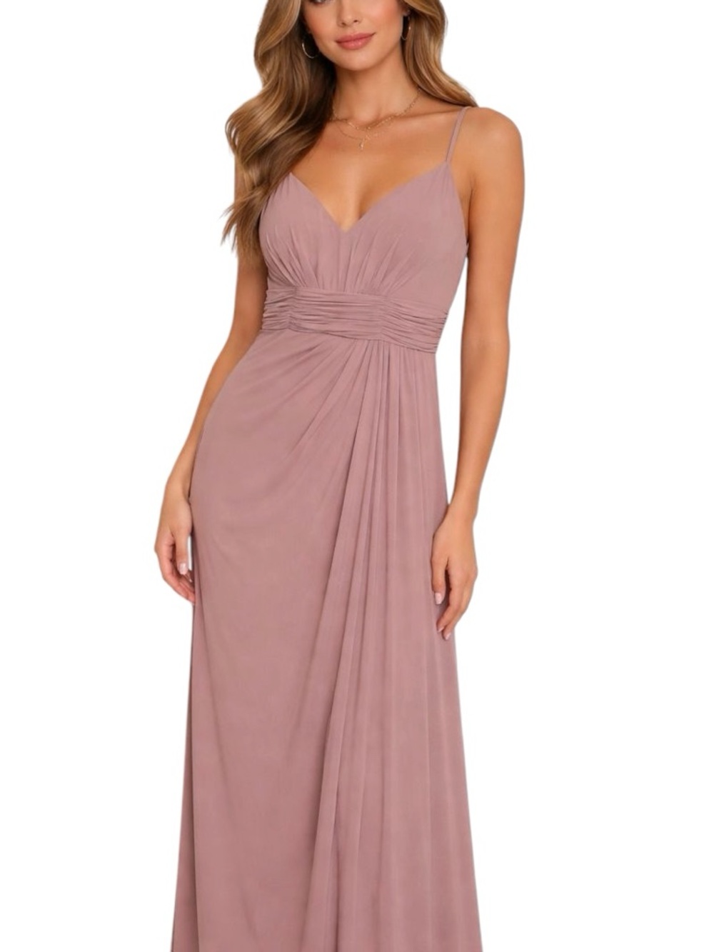 Mac Duggal Sleeveless Gown Size 14 👉 MISSING THE CAPE